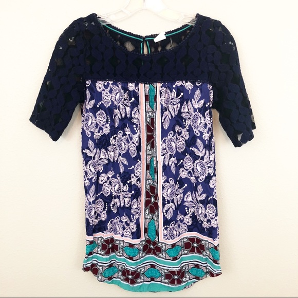 Anthropologie Tops - Anthropologie Akemi + Kin Small Tunic Lace